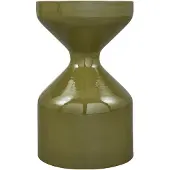 Woood Floyd Bijzettafel - Metaal - Groen - 47x30x30