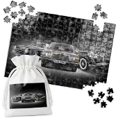 WORLD CASE Klassieke Mercedes Benz autopuzzel - 252 stukjes
