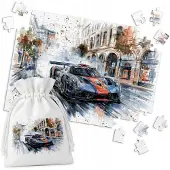 WORLD CASE Puzzel 120 Stuk: Raceauto Exotische Auto - Educatief Speelgoed