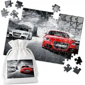 WORLD CASE Traditionele Puzzel Audi Motoren - 96 Stukjes