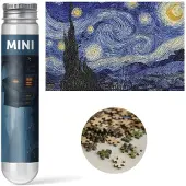 K&M Mini Puzzel 150 Stuk - Sterrenhemel Schilderachtige Stijl in Tube
