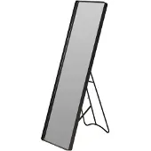 Koopman International Staande spiegel, 30,5 x 113 cm - zwart