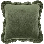 Unique living - Sierkussen Mindy - winter green - 45x45cm