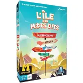 Asmodee Board Game The Island of Spoken Words - 2 to 10 players - Ages 10+ - 20-minute games - Cooperative or competitive game