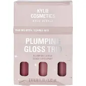 KYLIE COSMETICS Kylie Jenner Plumping Gloss Trio 9.66 ml - Pink Trouble 3.22 ml /Rose Temptation 3.22 ml / Berry Kiss 3.22 ml