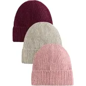 Next - Meisjes - Set van 3 beanies - Roze