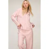 Hunkemoller Petite Broek Woven Roze Dames | Maat: XL