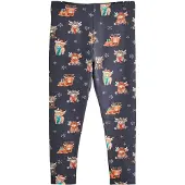 Next Leggings navy / bruin / rood / wit