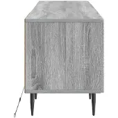 vidaXL LED-TV-kast HAARLEM, 153 x 35 x 43 cm, Sonoma-grijs