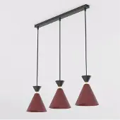 Emibig KLEVER 3 BURGUNDY BLACK
