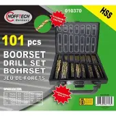 Hofftech Borenset - 101-delig - Titanium