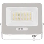 Emos GLARO LED-schijnwerper 30 W, wit, IP65, 3000 lm, neutraal wit, ZS2234W