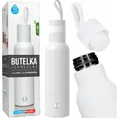 Dafi EASY Thermos Fles 490ml - Wit, Ideaal voor Drankjes