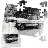 WORLD CASE Traditionele Puzzel: Klassieke FSO Polonez Auto - 35 Stukjes