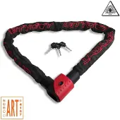 Citycat kettingslot art*** 120cm. met nylon hoes