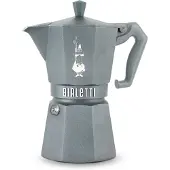 Bialetti exclusive moka koffiezetter inductie Grijs, 6 kopjes