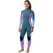 Billabong Synergy 4/3 Mm Dames Wetsuit Van Neopreen Met Lange Mouwen En Rits Op De Borst
