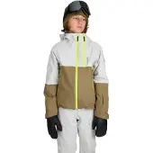 Brunotti Kany Ski- en snowboardjas jongens Groen dessin 140