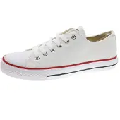 Beppi Veterschoen 'Canvas Shoe' wit