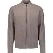 No-excess Gebreid vest donkerbeige
