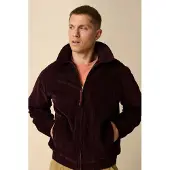 Sissy-Boy Donkerbruine corduroy bomber jack | Maat: XL