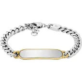 Fossil Armband 'Drew' goud / zilver