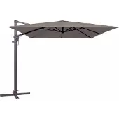 Madison Zweefparasol monaco flex iii 300x300 cm polyester taupe grade 6 zonwering