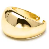 Luxenter ring is afgewerkt in 18 karaats geel goud - Nura