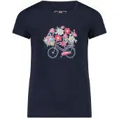 CMP Meisjes T-shirt met bedrukt patroon