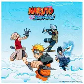 Chaks - 20 papieren servetten Naruto Shippuden 33 x 33 cm
