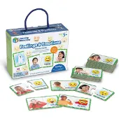 Learning Resources Gevoelens & Emoties Puzzelkaarten (Engels) - 3+