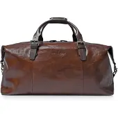 Castelijn & beerens Rien Weekender reistas Leer 60 cm bruin