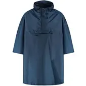 Rogelli Commuter Core Dames en Heren Fiets Regenponcho met Capuchon - Blauw