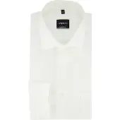 Venti wit comfort fit overhemd borstzak 100% katoen strijkvrij