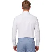 Profuomo Wit overhemd royal twill slim fit