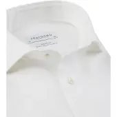 Profuomo Overhemd wit royal twill no.1 normale fit