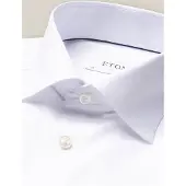 Eton Classic Fit Overhemd wit, Effen