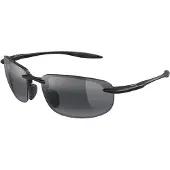 Maui jim - Zonnebrillen - Ho'Okipa Ultra Neutral Grey Black voor Unisex - Zwart
