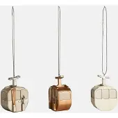 Loberon Hanger set van 3 Grenoble silber/creme/gold