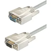 MaxTrack VGA monitor verlengkabel - CCS aders / beige - 5 meter