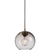 BELID Gloria hanglamp Ø26 cm Messing-rookglas