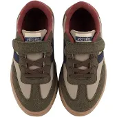 Victoria sneakers - kaki/beige Groen Jongens Imitatieleer - maat 35