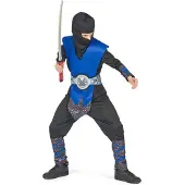 Vegaoo - Blauw ninja pak voor jongens