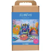 Creativ Company knutselset monsters kleurrijk decoratieplezier kinderen.