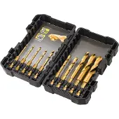 DeWalt DT50050-QZ Jeu de forets à choc Titane 10 pièces