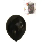 Partyxplosion Helium ballonnen Zwart 100 stuks
