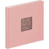 Walther design FA-205-PF Fun - Fotoalbum - 26x25 cm - Peach Fuzz