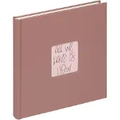 Walther design FA-205-MM Fun - Fotoalbum - 26x25 cm - Mocha Mousse