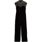 Love & roses Jumpsuit goud / zwart / zilver / transparant