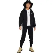 Nike Jongenssportkleding: Core Fleece-trainingspak (Zwart/Wit)